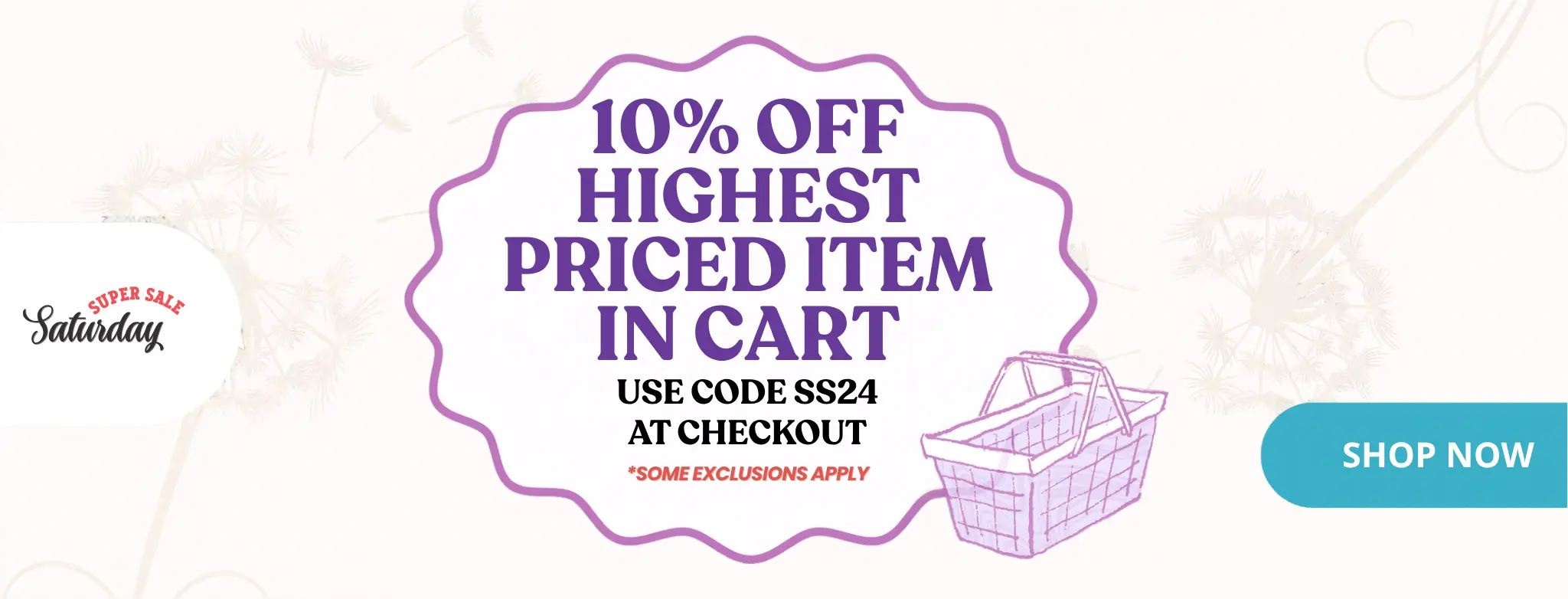 Super Sale Saturday